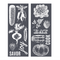 Eat Your Veggies - Mesh Stencil 2 pack - 4.25x11