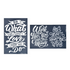 Do What You Love - Mesh Stencil 2 pack - 5.5 x 8.5