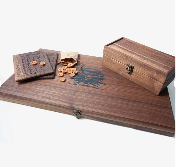 Gwent Board BUNDLE - Witcher Card Game - Genuine Hardwoods