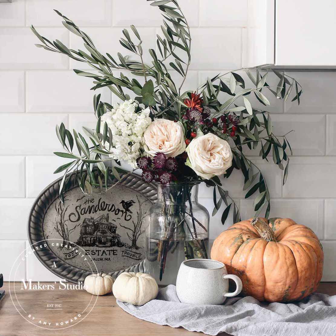 Sanderson Estate - Mesh Stencil 12x12