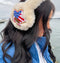 American Star Patch Faux Fur C.C Earmuff