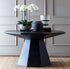 Park Hill | William Foyer Table – Black Octagonal Pedestal