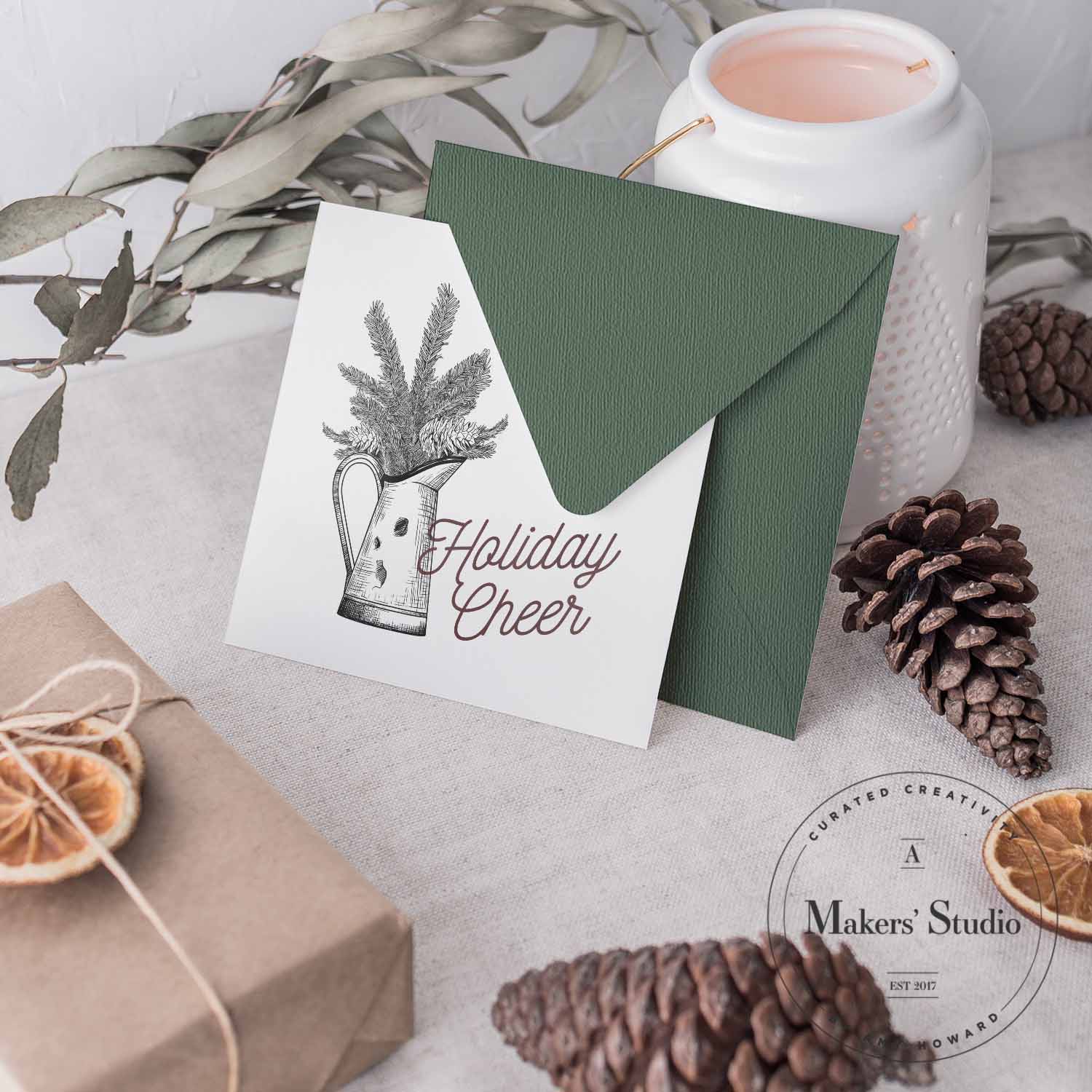 Season's Greetings - Mesh Stencil 12x18