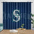 Seattle Mariners Curtains Blackout Window Drapes Room Decoration