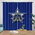 Seattle Mariners Curtains Blackout Window Drapes Room Decoration