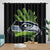 Seattle Seahawks Curtains Blackout Window Drapes Room Decoration