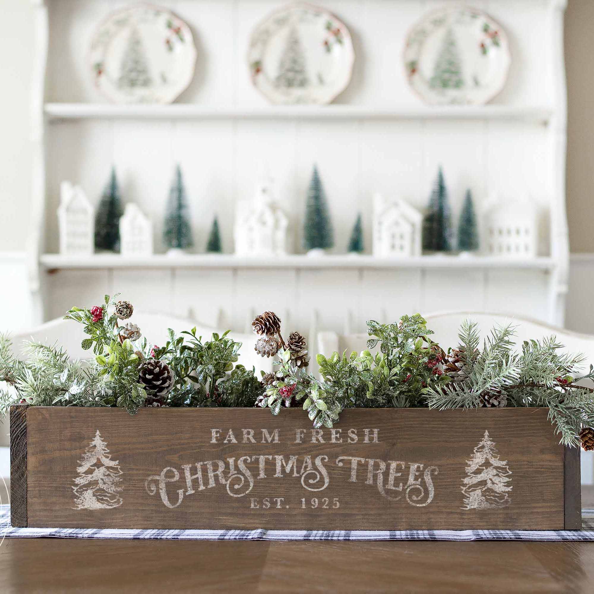 Select a Sturdy Tree - Mesh Stencil 9x12