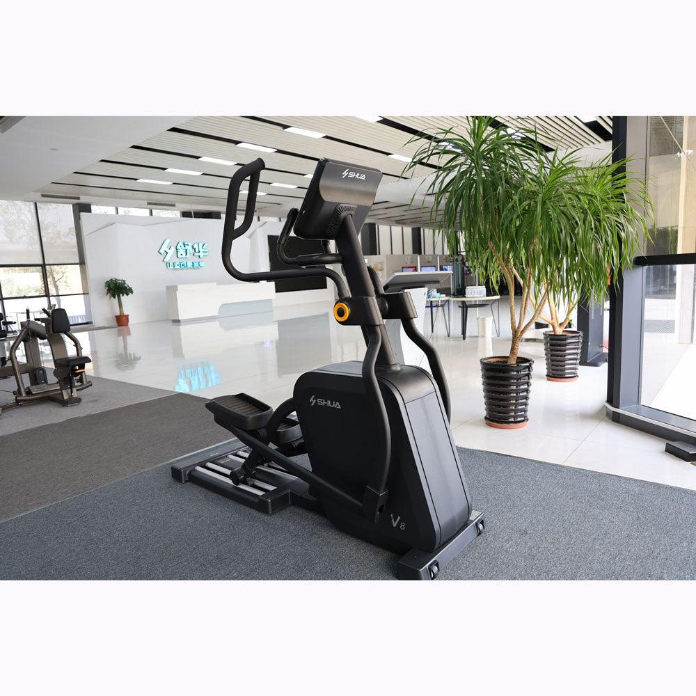 Self Powered Commercial Cross Trainer - Elliptical - Muscle D Fitness - Durable Commercial-Grade Cross Trainer Elliptical