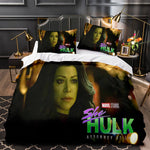 She Hulk Bedding Set Cosplay Quilt Cover Without Filler
