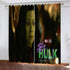 She Hulk Curtains Blackout Cosplay Window Drapes for Room Decoration