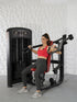 Elite Selectorized Shoulder Press - Muscle D Fitness - Commercial Adjustable Seated Pin Selectorized Shoulder Press Traps Shoulder Workout