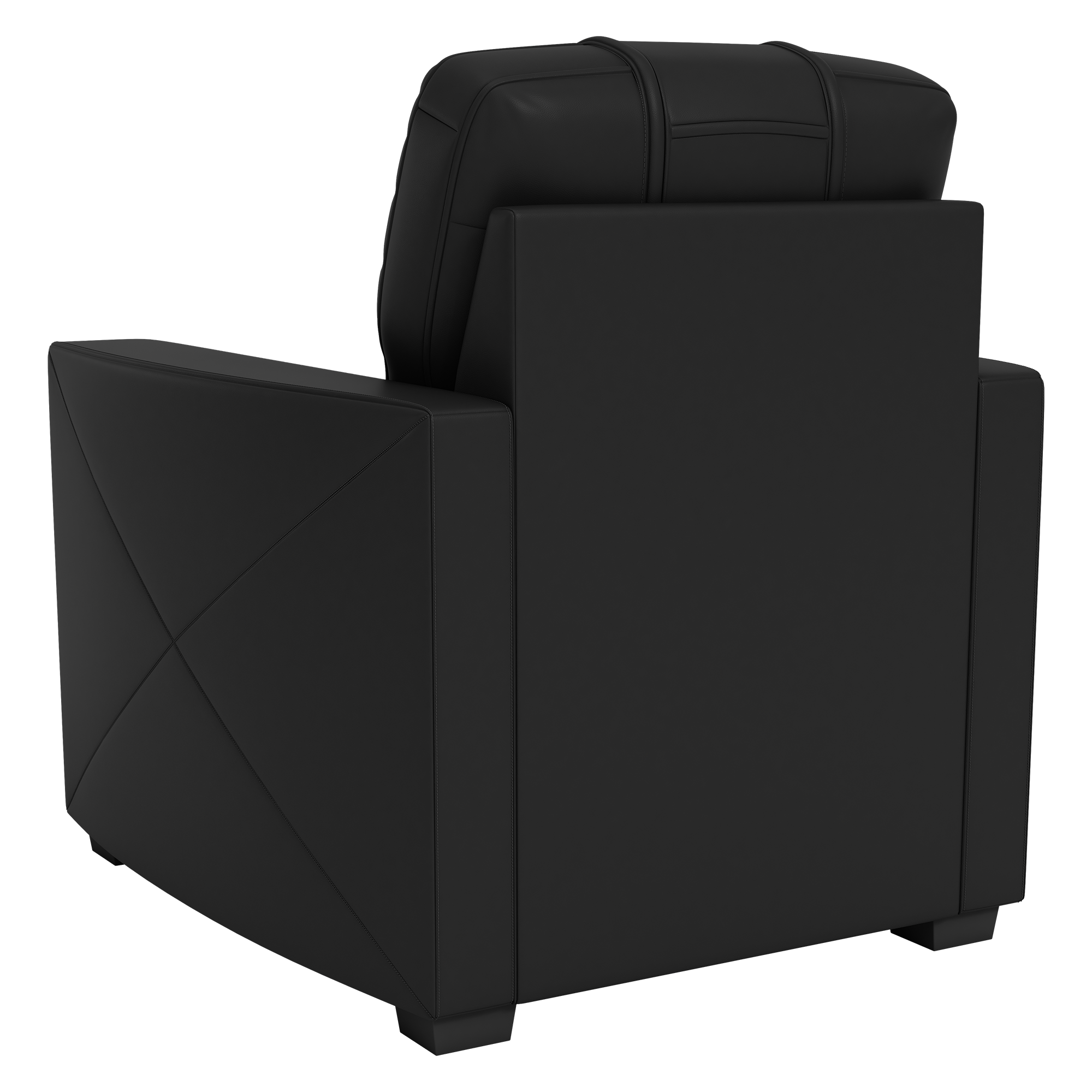 Silver Club Chair with Las Vegas Raiders Classic Logo