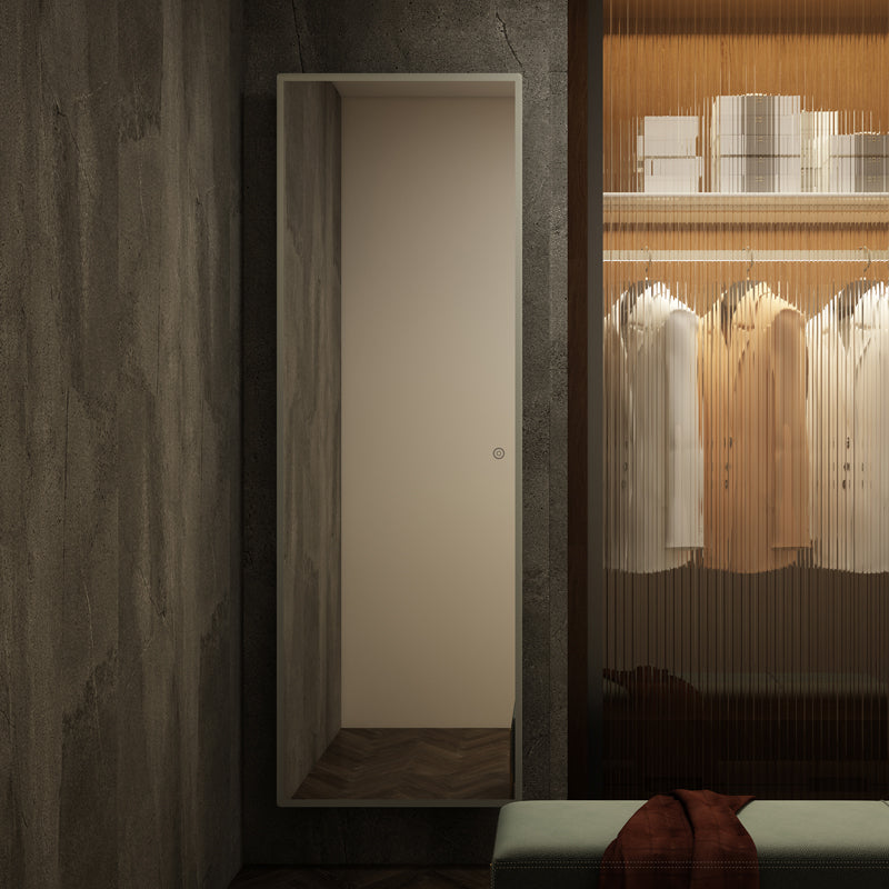 Zeek 65x22 LED Lighted Full Length Wall Mirror For Bedroom MA2265