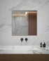 Zeek 36"x36" Backlit LED Square Bathroom Wall Mirror MA3636