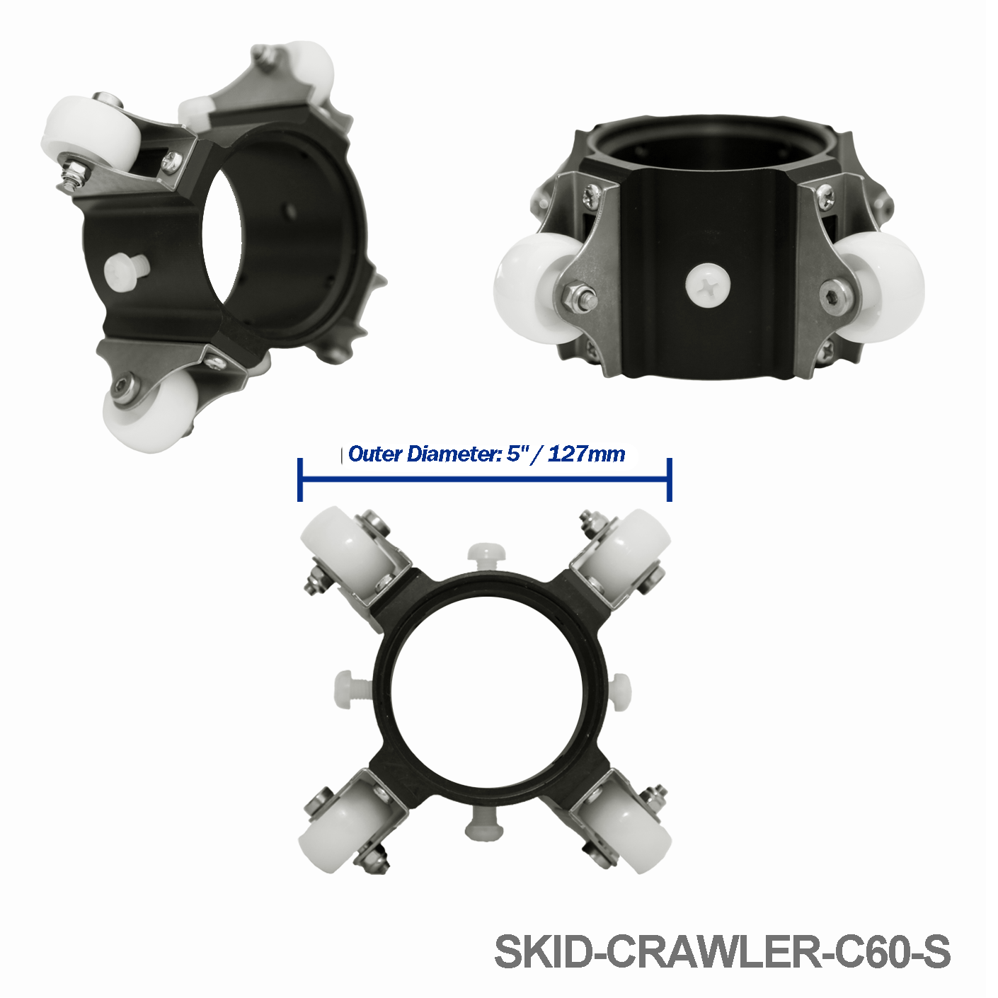 Skids for 2" C60 Camera Head