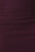 Sakkas Petite High Waist Stretch Pencil Skirt with Shirred Waist Detail