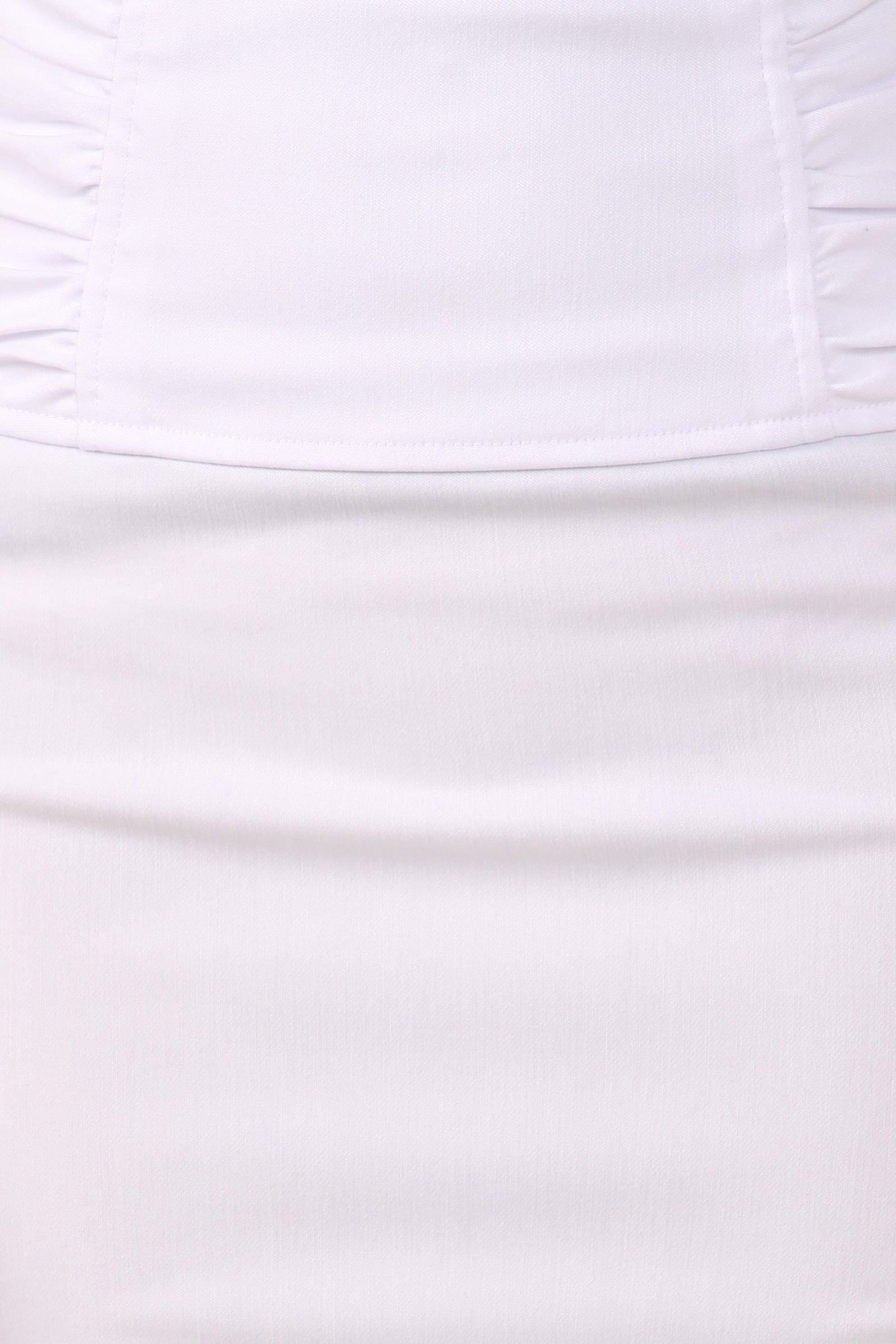 Sakkas Petite High Waist Stretch Pencil Skirt with Shirred Waist Detail