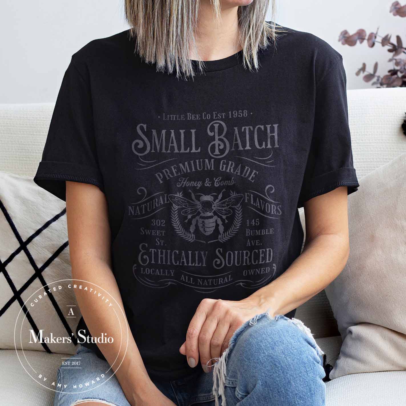 Small Batch Honey - Mesh Stencil 8.5x11