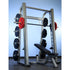 Smith Machine(85", 93") - Muscle D Fitness - Commercial Grade Smith Machine Plate Storage Black Silver