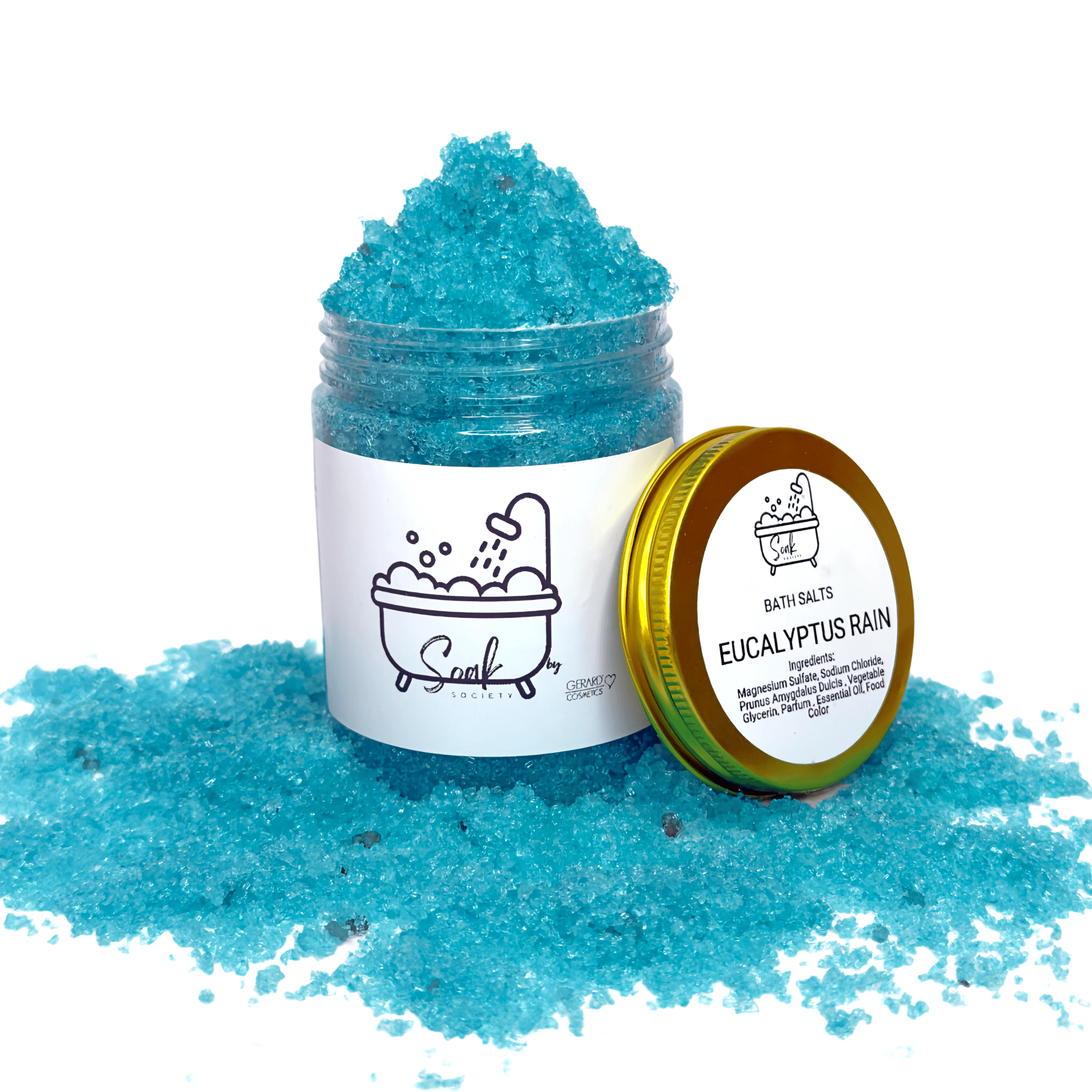 Soak Society Bath Salts - Eucalyptus Rain