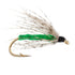 Soft Hackle Partridge and Green Fly Fishing Wet Flies - 6 Flies Hook Size 14