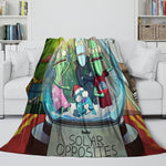 Solar Opposites Blanket Flannel Throw Kids Room Decoration