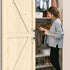 Solid Pine Barn Doors with Track Kit