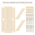Solid Pine Barn Doors with Track Kit