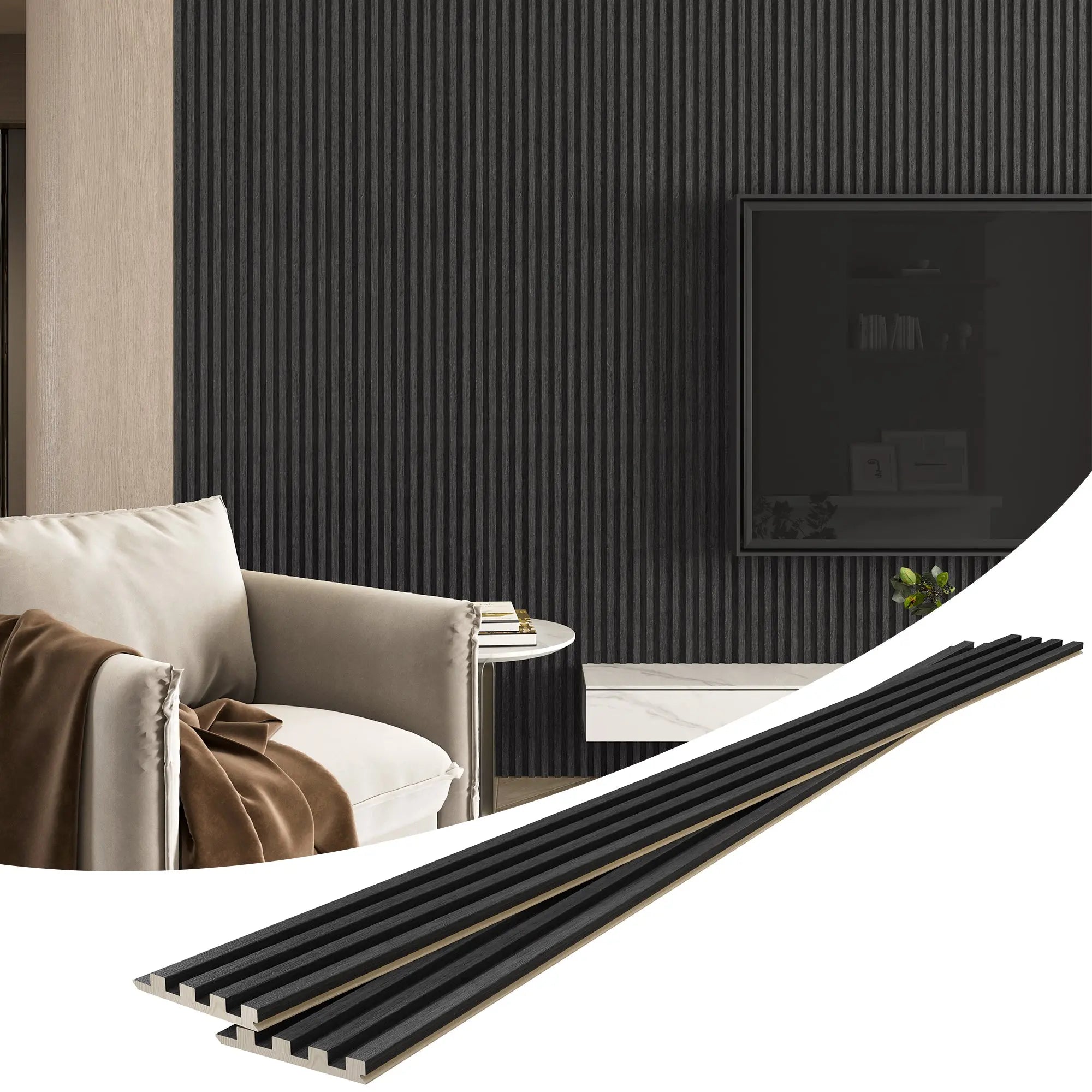 94.5" x 5.5" Solid Pine Wall Panels (4 Panels Per Box)