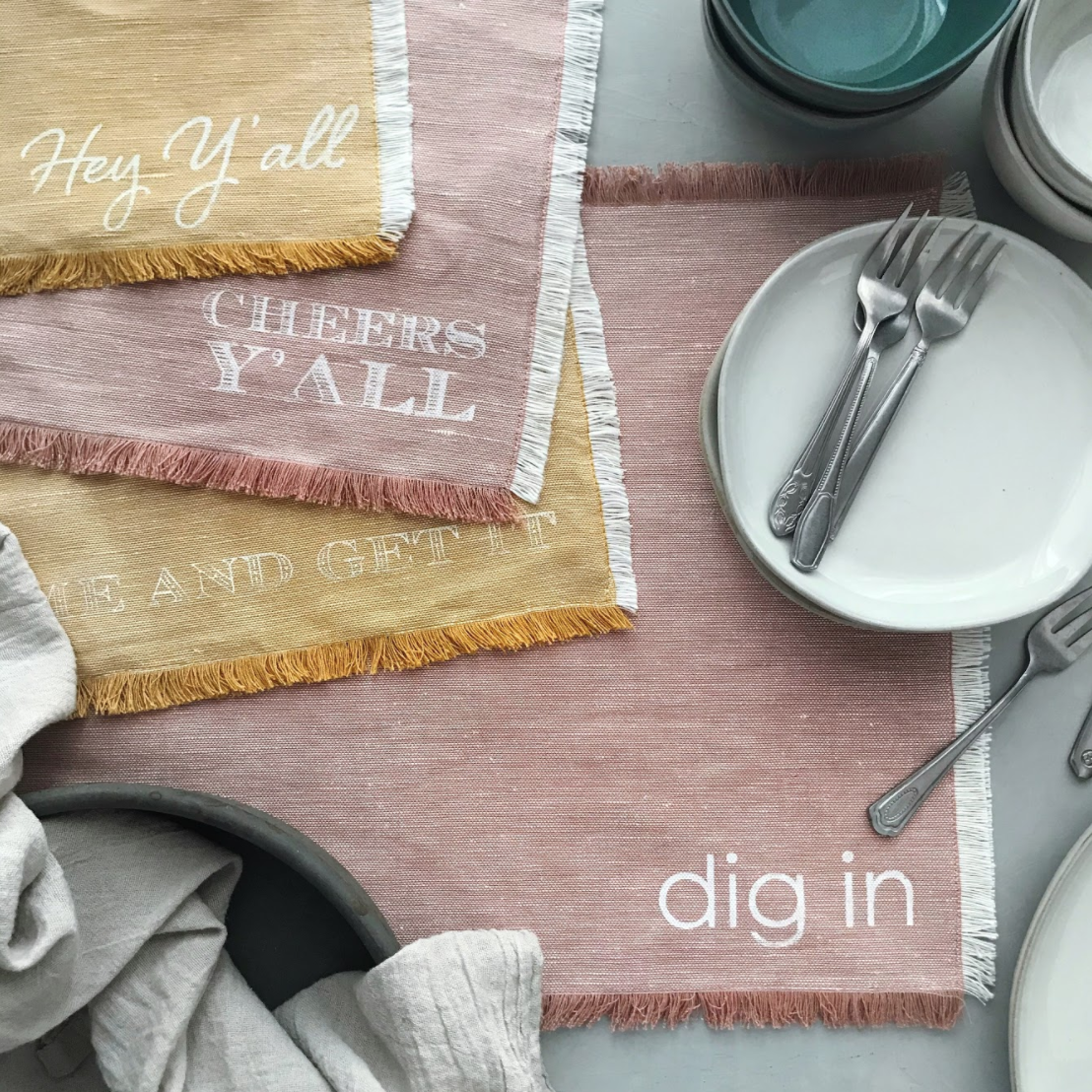 Southern Sayings - Mesh Stencil 8.5 x 11