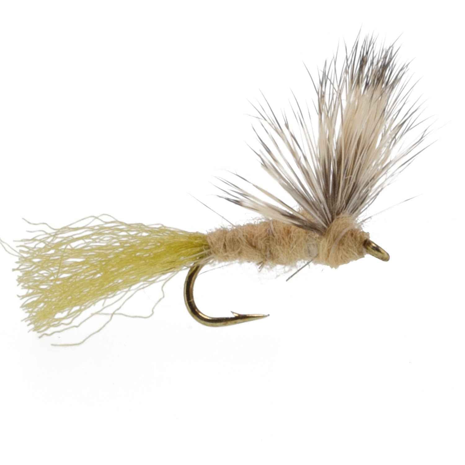 3 Pack Sparkle Dun Callibaetis Mayfly Flies Hook size 16