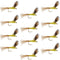Sparkle Dun Pale Morning Dun PMD Yellow Body Mayfly 12 Flies Hook size 18