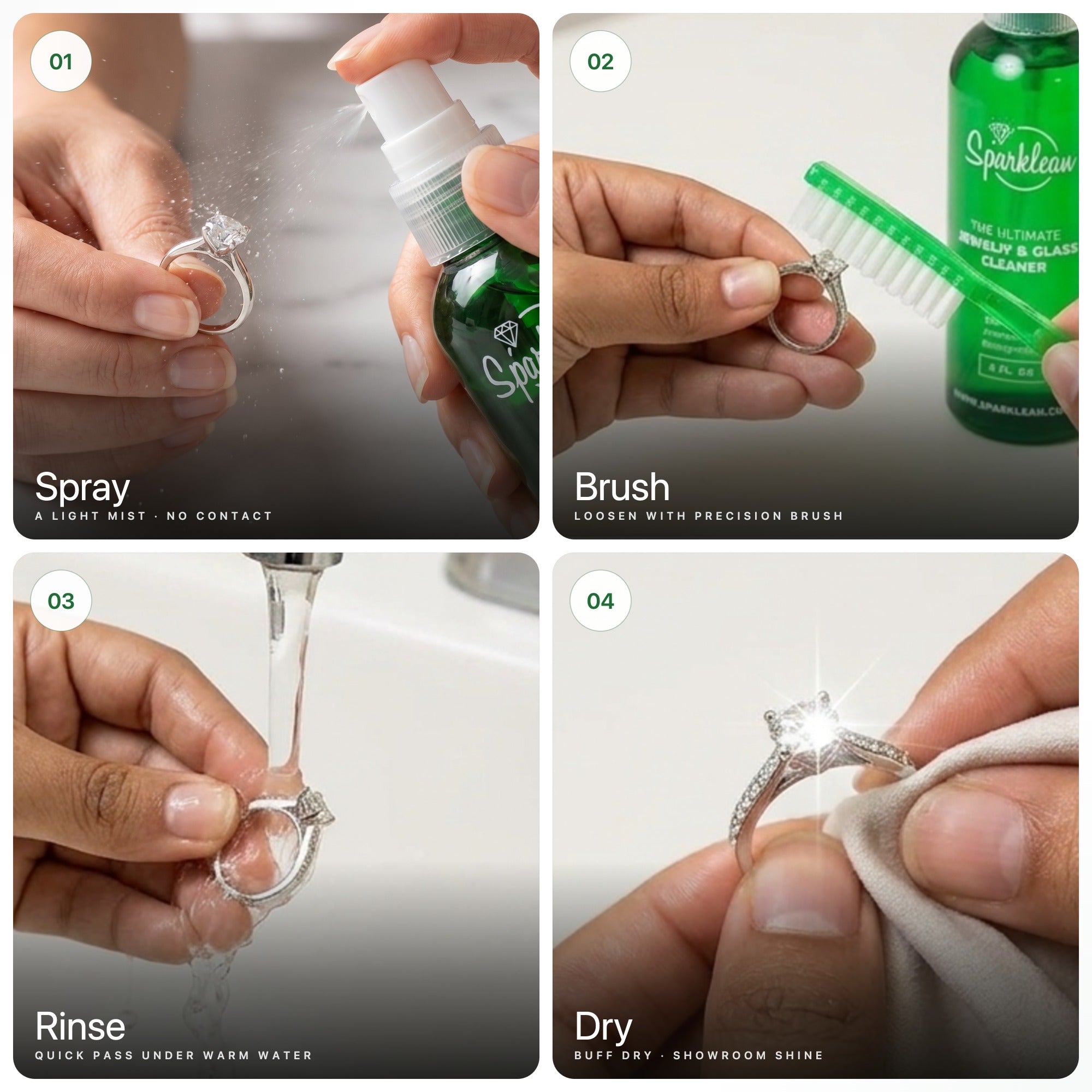 The Ultimate All-in-One Solution Jewelry Cleaner