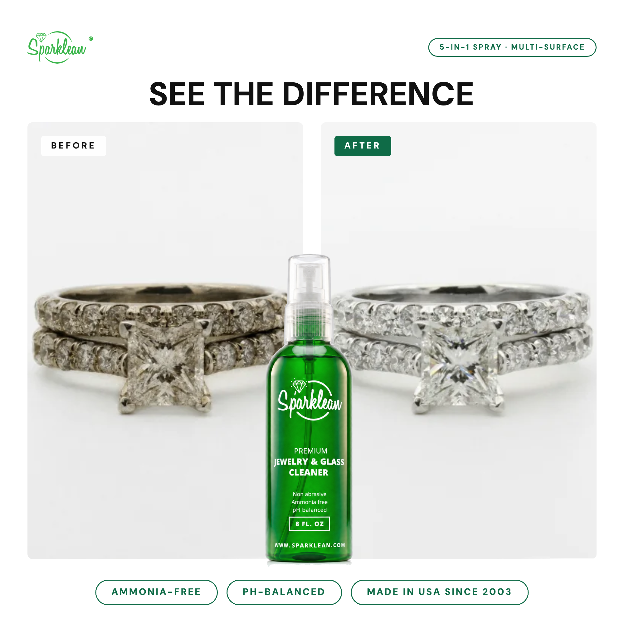 The Ultimate All-in-One Solution Jewelry Cleaner