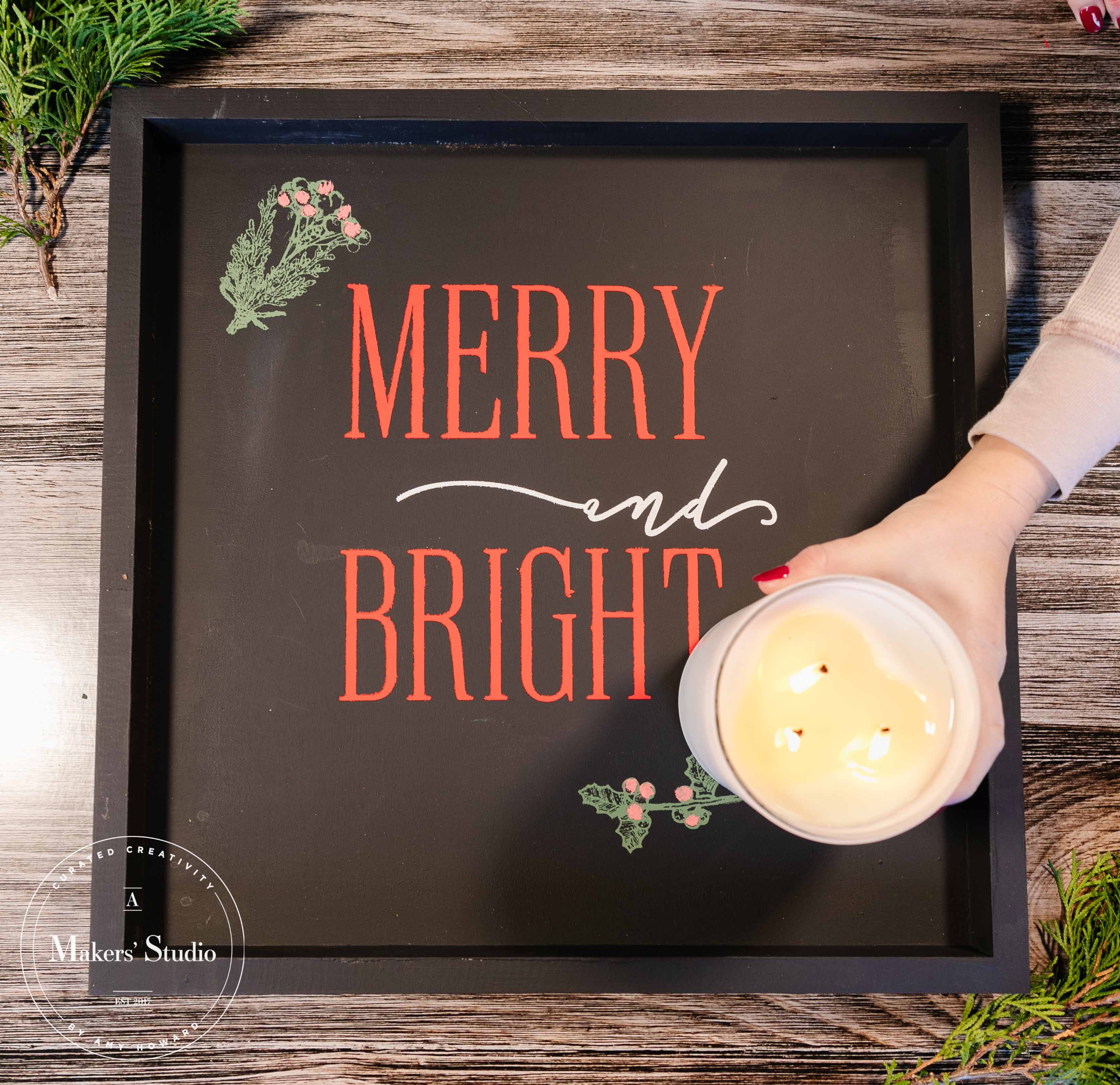 Speaking of Christmas - Mesh Stencil 18x24