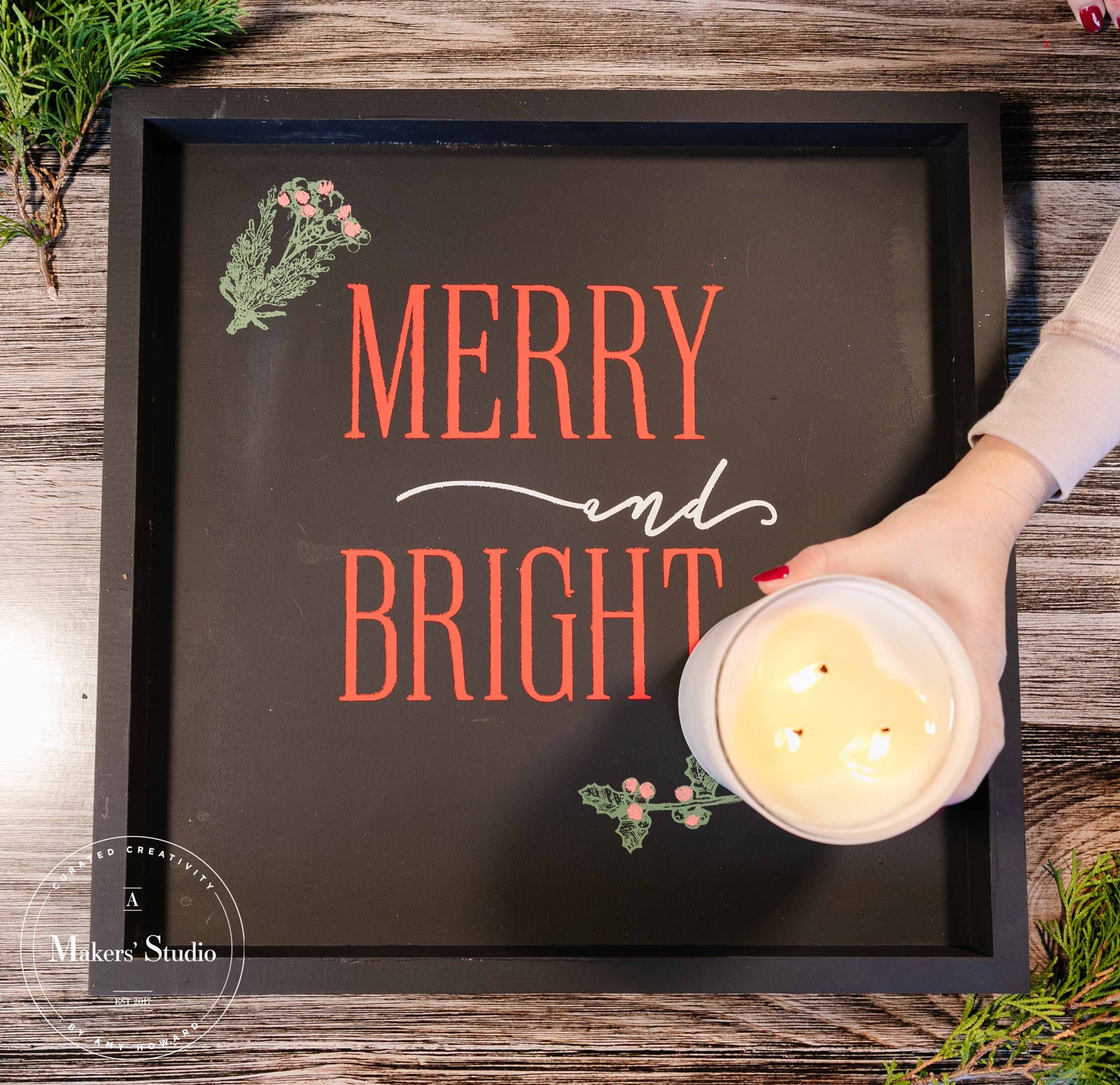 Speaking of Christmas - Mesh Stencil 18x24