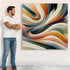 Canvas Print: "Spectral Swirl"