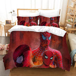 Spider-Man Bedding Set Pattern Kids Quilt Cover Without Filler