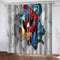 Spider-Man Curtains Cosplay Blackout Window Drapes Boys Room Decoration