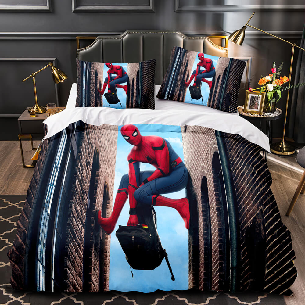 Spider-Man Homecoming Cosplay Bedding Sets Quilt Covers Without Filler
