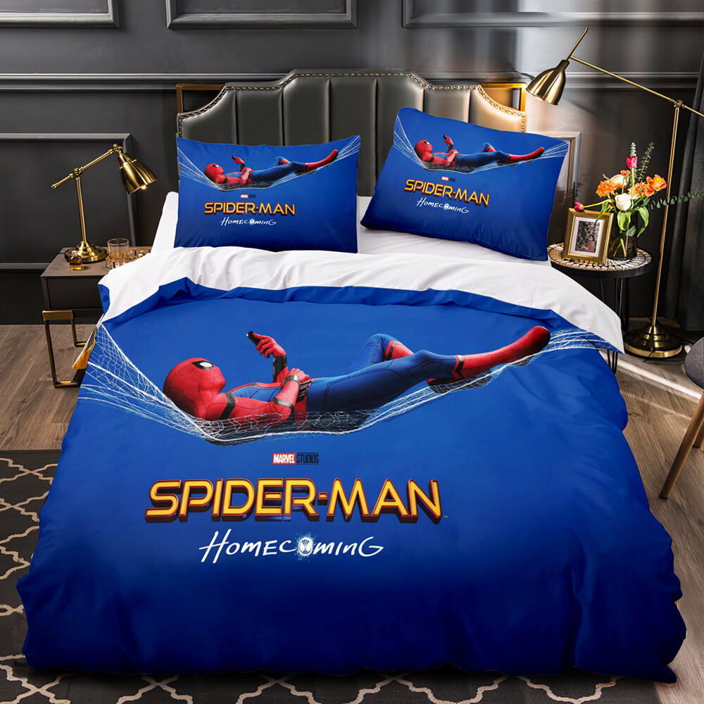 Spider-Man Homecoming Cosplay Bedding Sets Quilt Covers Without Filler