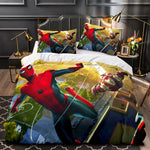 Spider-Man Homecoming Cosplay Bedding Sets Quilt Covers Without Filler
