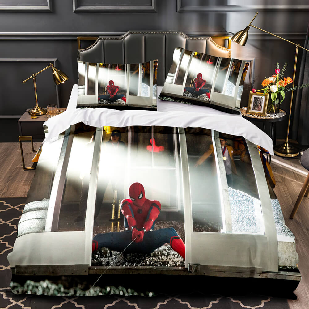 Spider-Man Homecoming Cosplay Bedding Sets Quilt Covers Without Filler