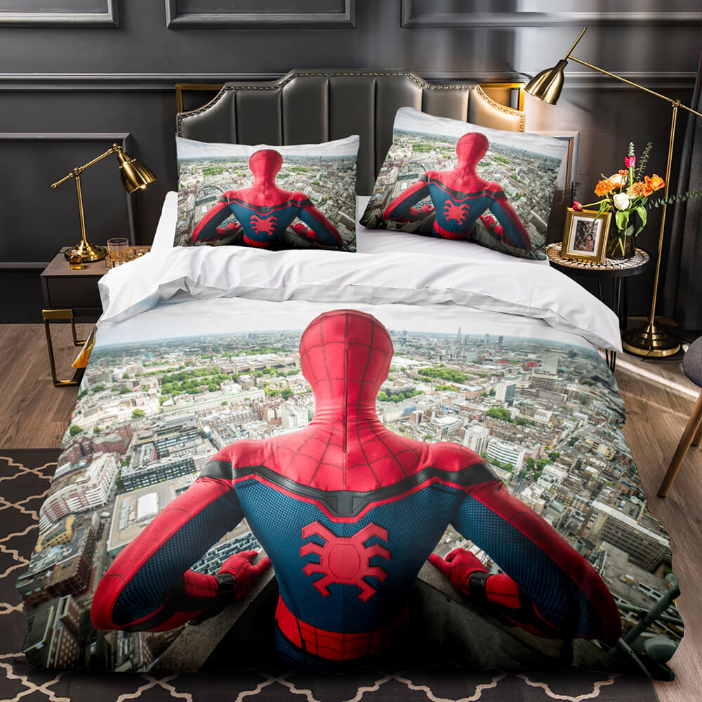 Spider-Man Homecoming Cosplay Bedding Sets Quilt Covers Without Filler