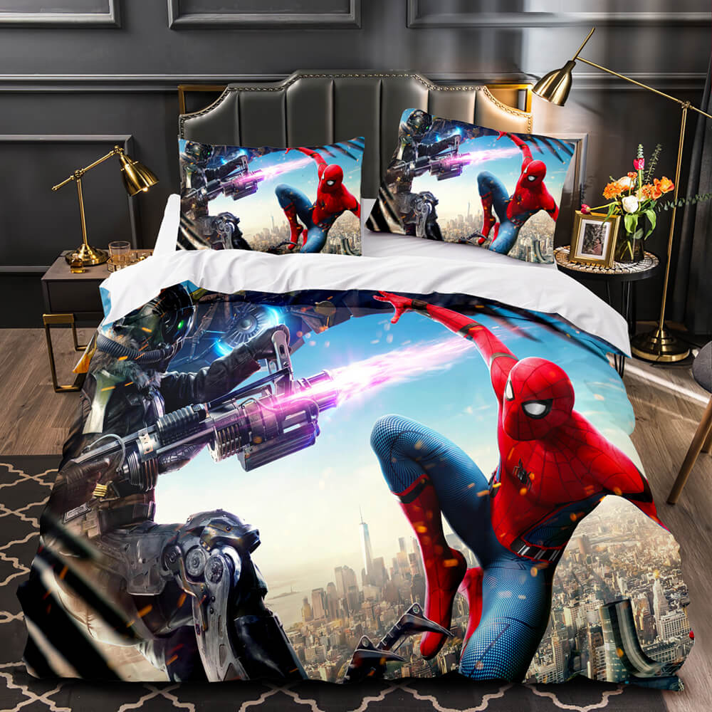 Spider-Man Homecoming Cosplay Bedding Sets Quilt Covers Without Filler