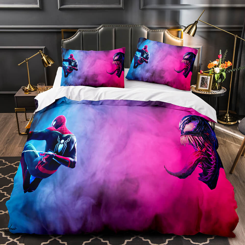 IMAX Spider-Man No Way Home Bedding Set Duvet Cover Quilt Bed Sets