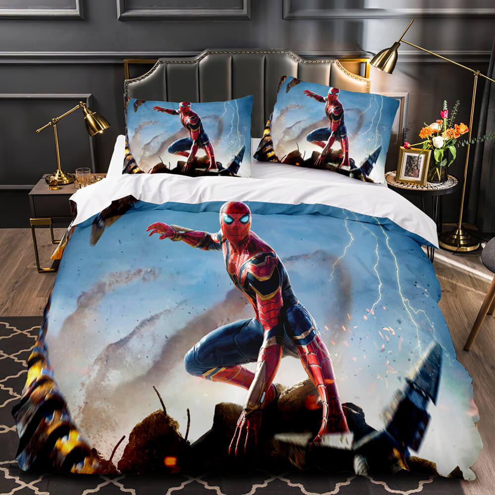 IMAX Spider-Man No Way Home Bedding Set Duvet Cover Quilt Bed Sets
