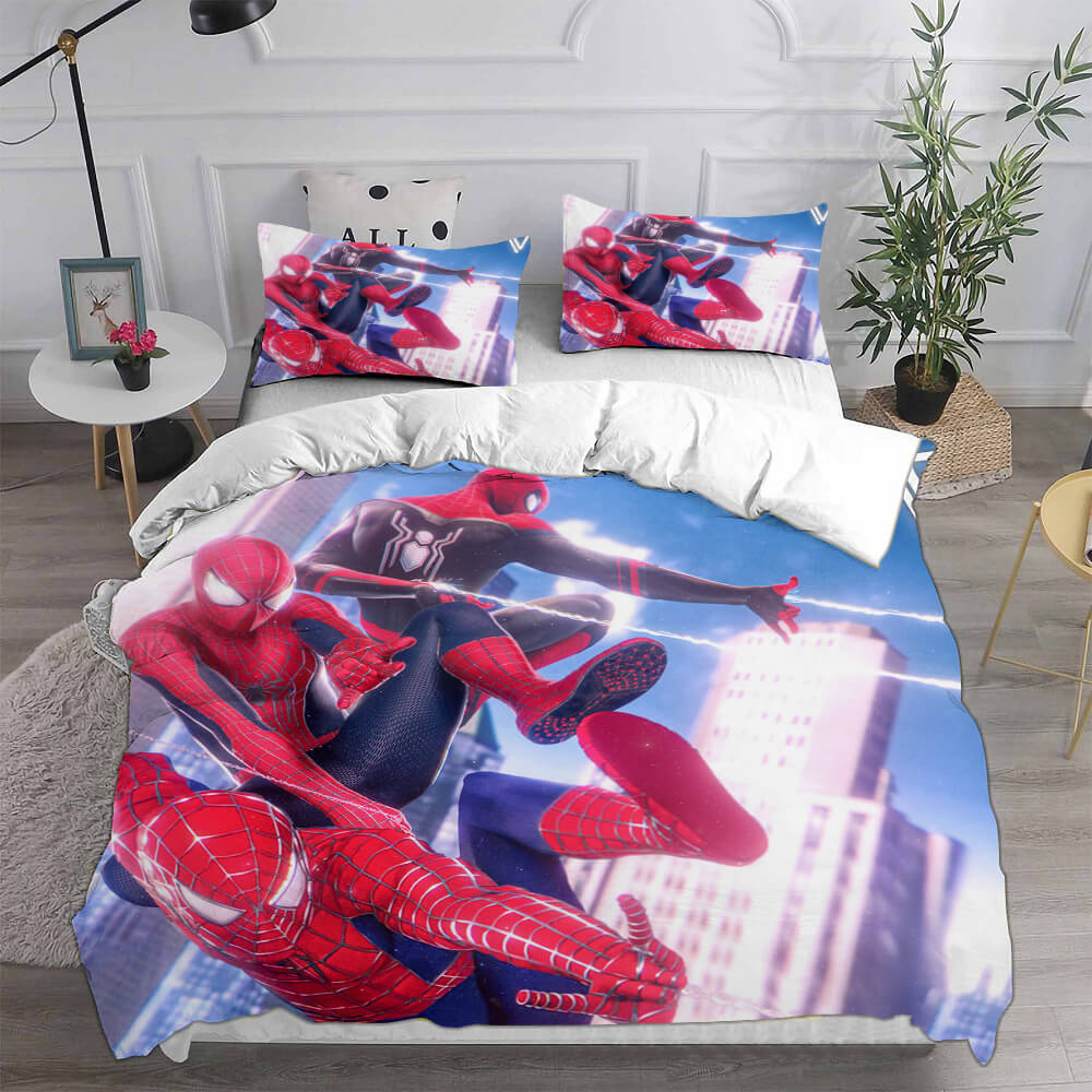 Spider-Man No Way Home Cosplay US Bedding Set Duvet Covers Bed Sets