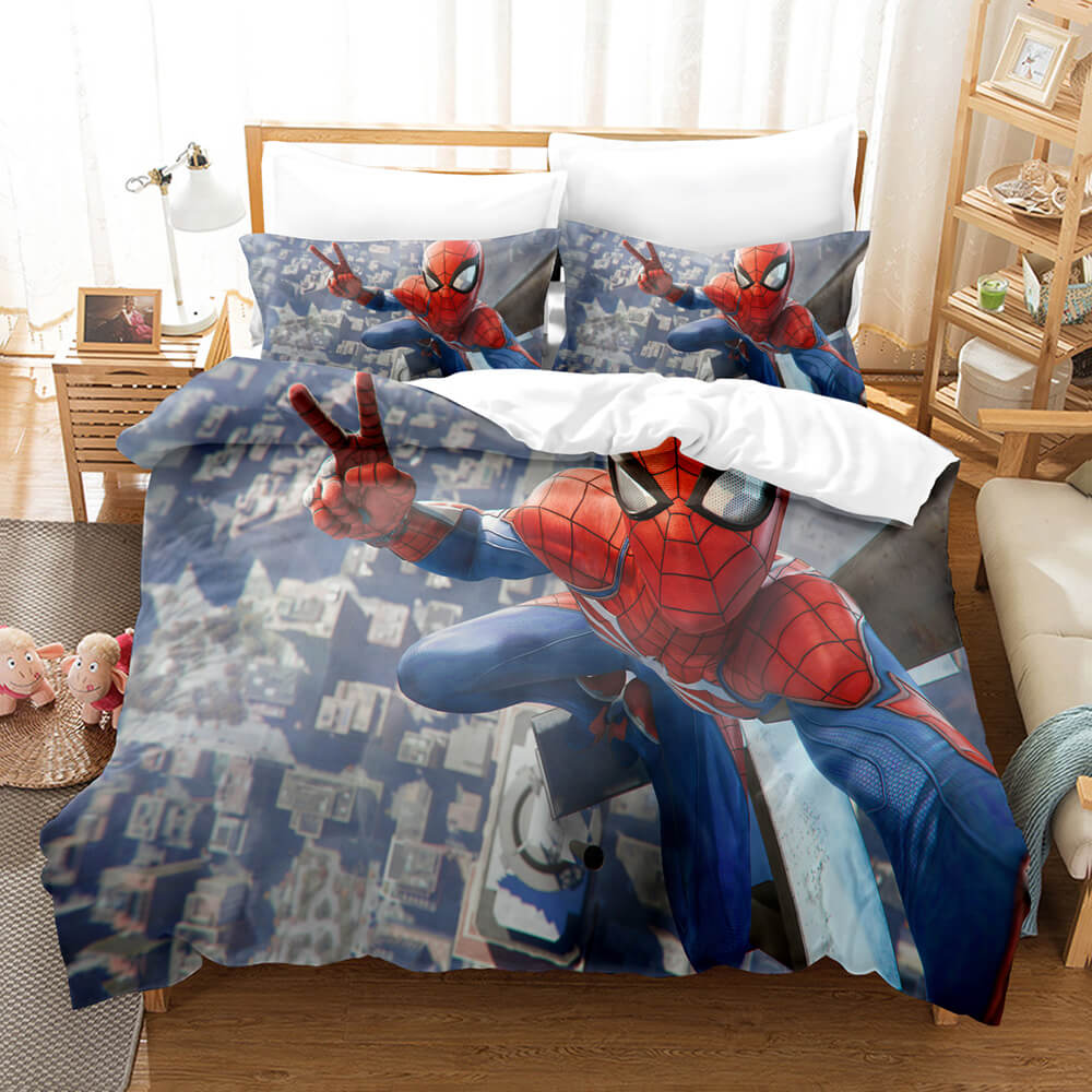 Spider-Man Pattern Bedding Set Quilt Cover Without Filler