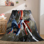 Spiderman Flannel Fleece Throw Blanket